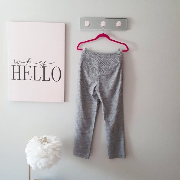 NWT Joie plaid houndstooth blazer & high waisted pants pantsuit set, 4 - Picture 16 of 16